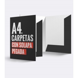 Carpetas A4 / Con solapa pegada
