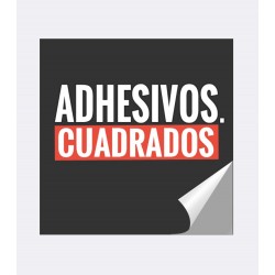 Adhesivos CUADRADOS