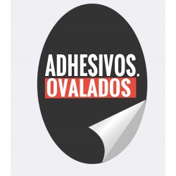 Adhesivos OVALADOS