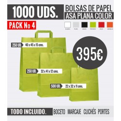 Oferta Bolsas - Pack 4