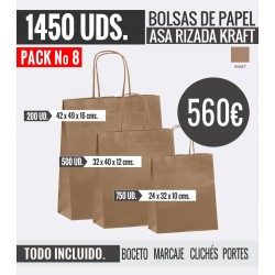 Oferta Bolsas - Pack 8
