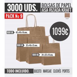 Oferta Bolsas - Pack 9