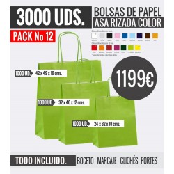 Oferta Bolsas - Pack 12