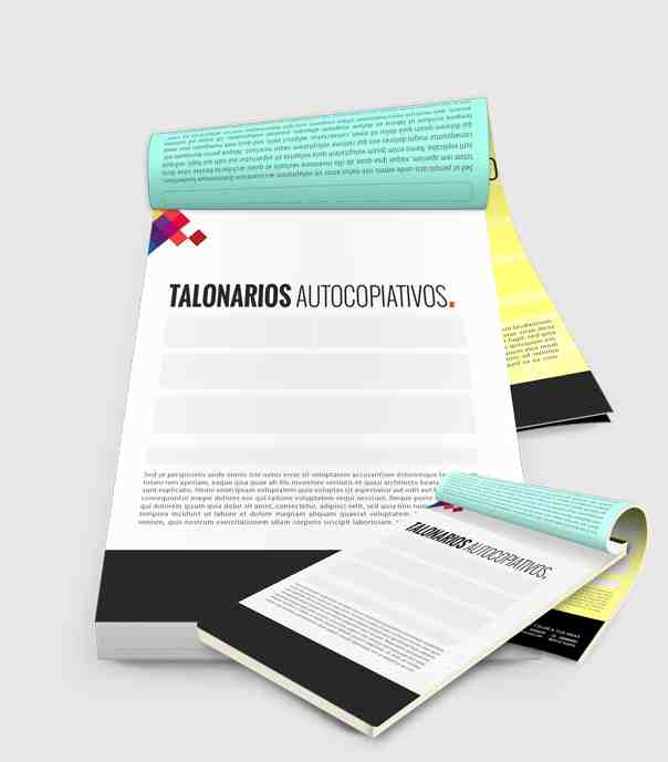 Talonarios Autocopiativos