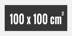 100 x 100 cm