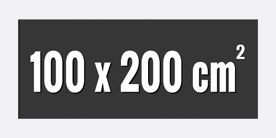 100 x 200 cm