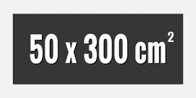 50 x 300 cm