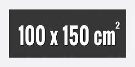 100 x 250 cm